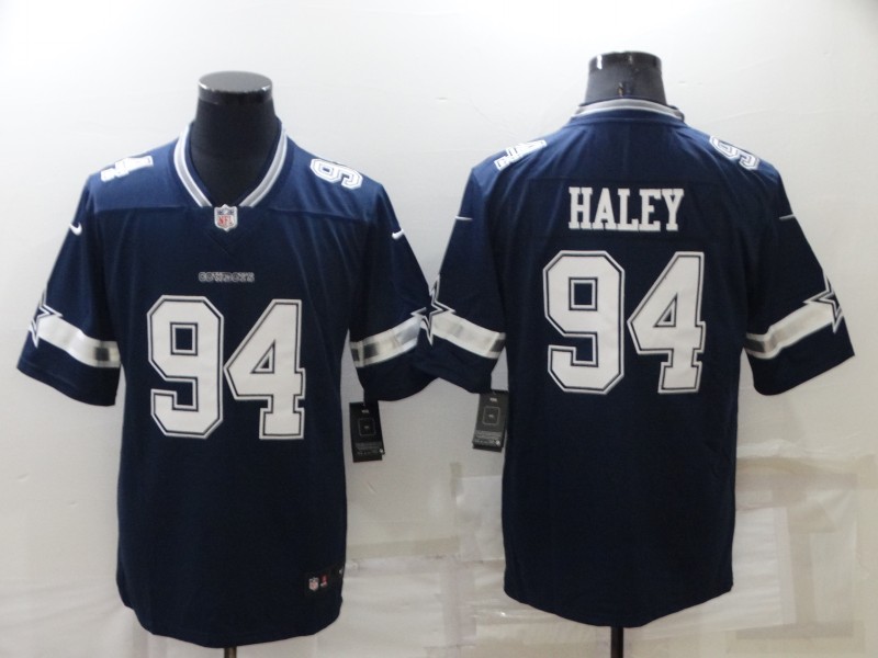 Men's Dallas Cowboys Charles Haley #94 Navy Jersey